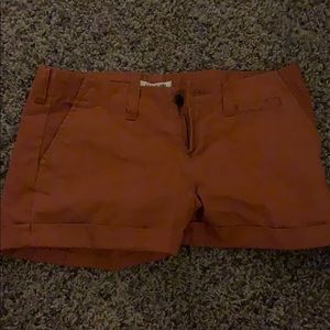 Orange shorts